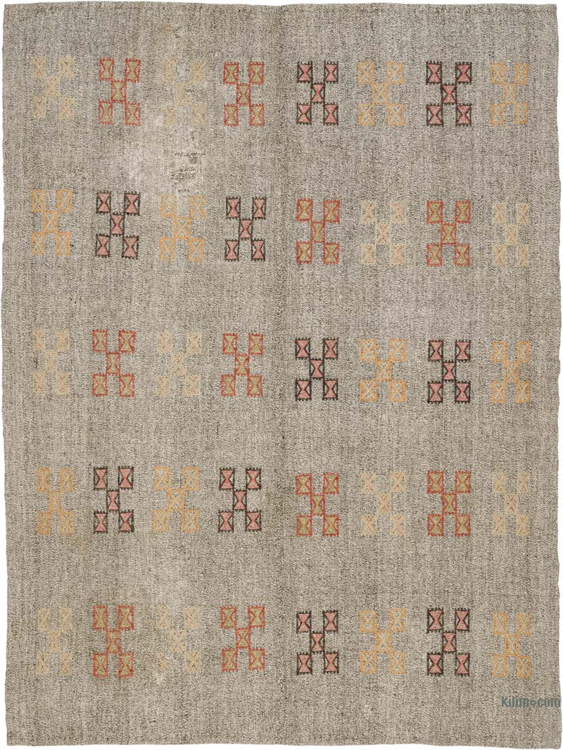 Vintage Anatolian Jijim Rug - 6'  x 8'  (72" x 96") - K0085852
