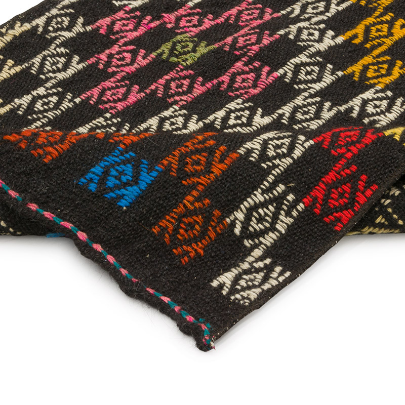 Vintage Anatolian Jijim Runner - 2' 4" x 9' 6" (28" x 114") - K0085860