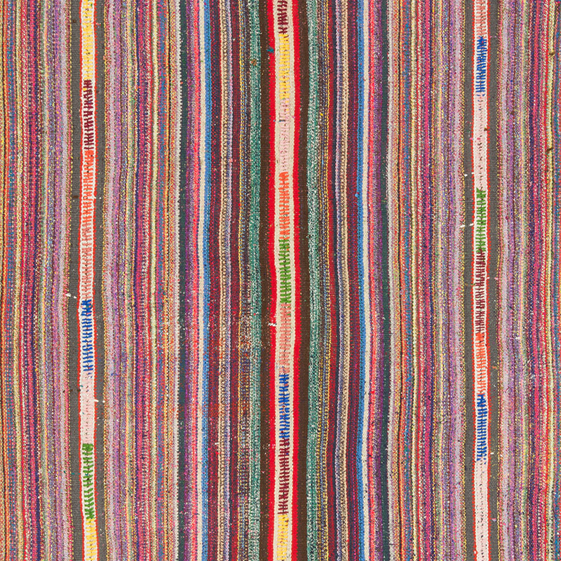 Vintage Anatolian Kilim Rug - 6' 7" x 7' 8" (79" x 92") - K0085861