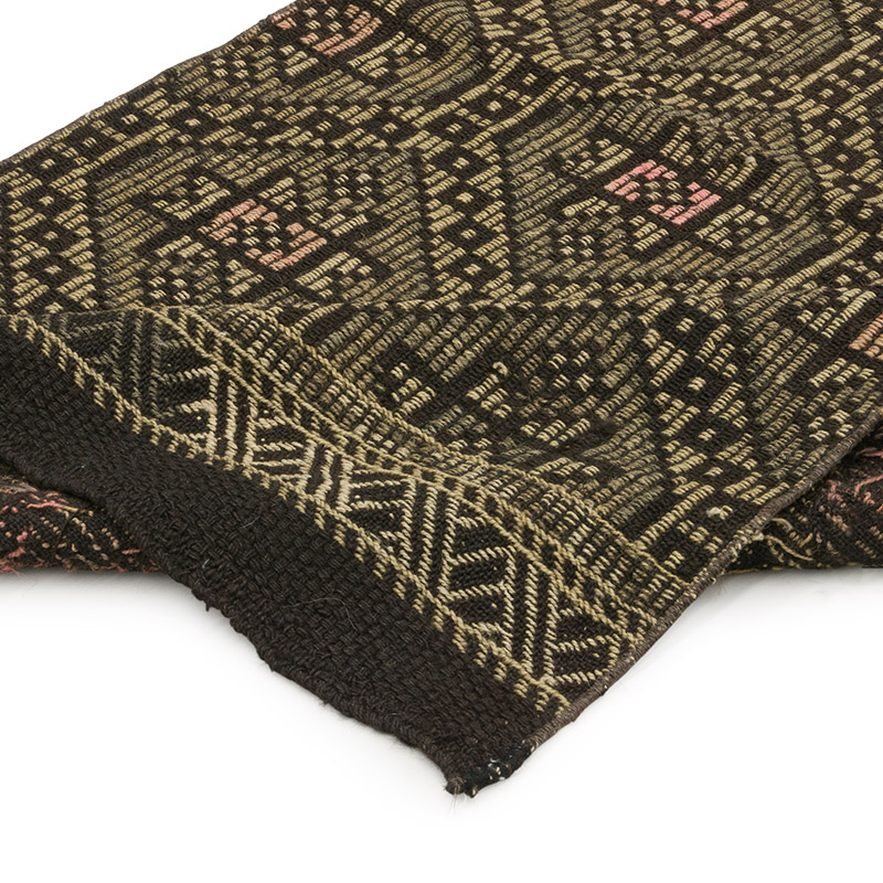 Vintage Anatolian Jijim Runner - 2' 10" x 10' 8" (34" x 128") - K0085864
