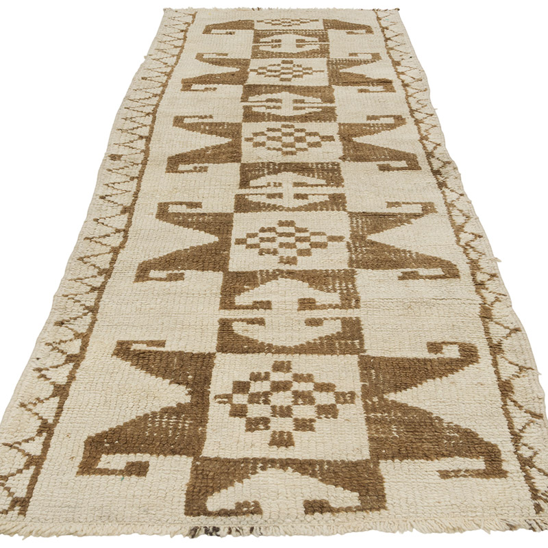 Alfombra Vintage de pasillo - 92 cm x 288 cm - K0085908