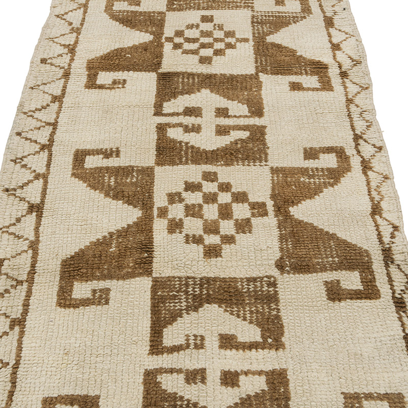 Alfombra Vintage de pasillo - 92 cm x 288 cm - K0085908