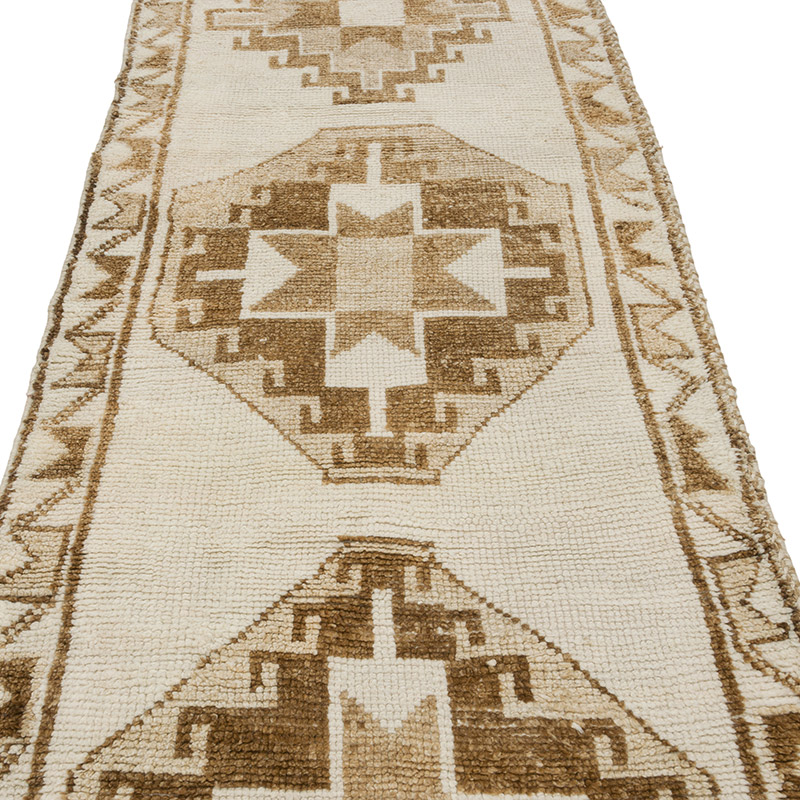 Alfombra Vintage de pasillo - 100 cm x 355 cm - K0085909