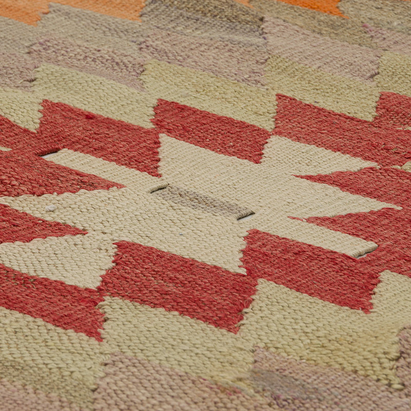 Alfombra Vintage Kilim Turca - 153 cm x 383 cm - K0085929