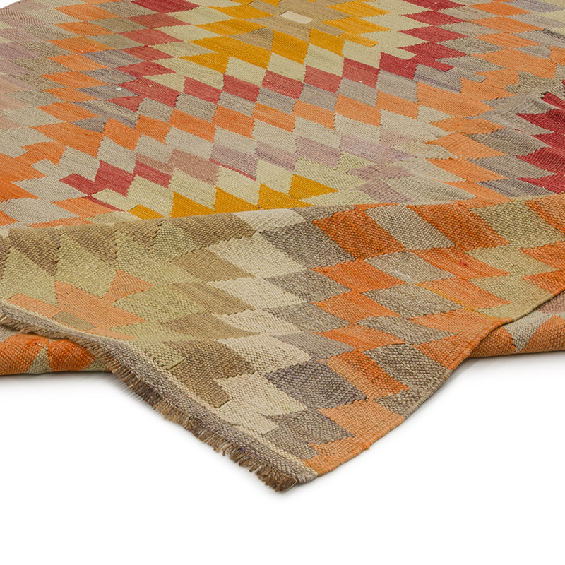 Alfombra Vintage Kilim Turca - 153 cm x 383 cm - K0085929