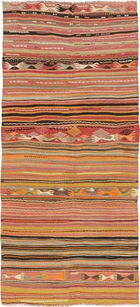Alfombra Konya Kilim Vintage - 146 cm x 324 cm