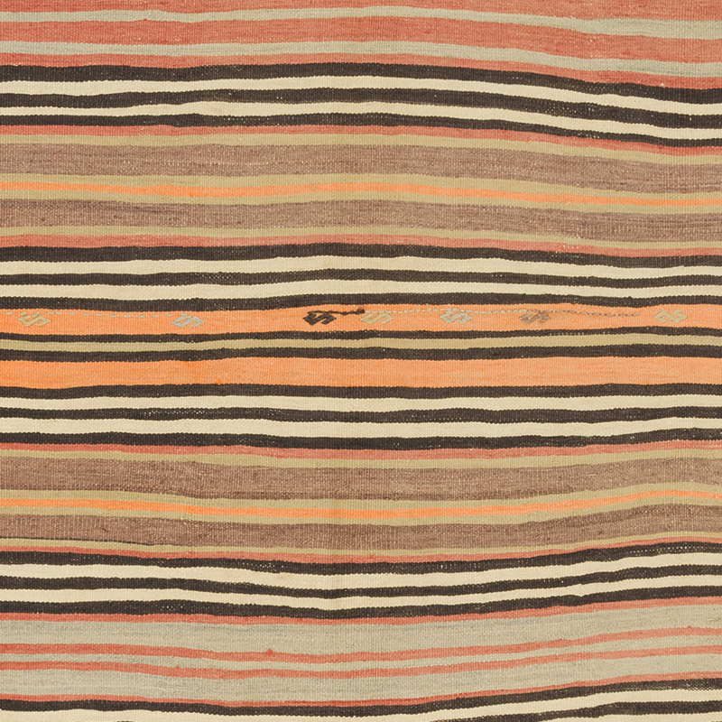 Alfombra Vintage Kilim Turca - 154 cm x 241 cm - K0085932