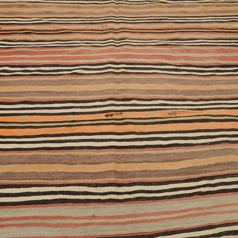 Alfombra Vintage Kilim Turca - 154 cm x 241 cm - K0085932