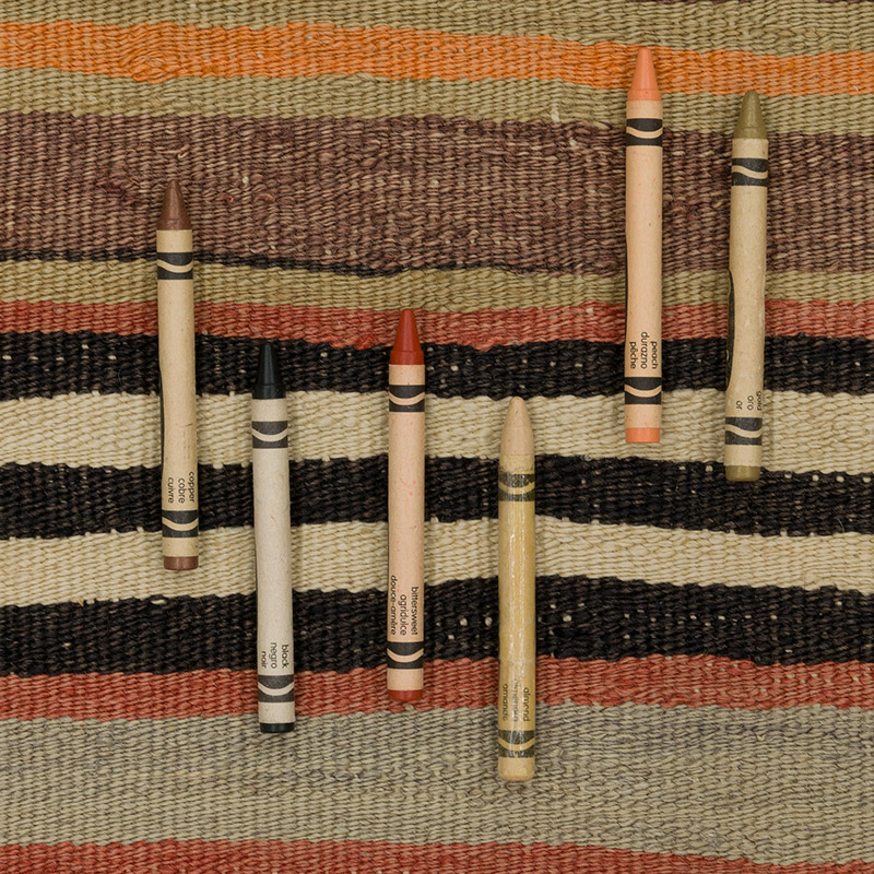 Alfombra Vintage Kilim Turca - 154 cm x 241 cm - K0085932