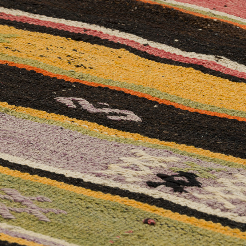 Alfombra Vintage Kilim Turca - 143 cm x 312 cm - K0085933