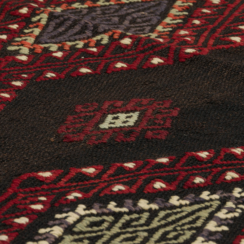 Vintage Anatolian Jijim Rug - 3' 7" x 6' 1" (43" x 73") - K0085936
