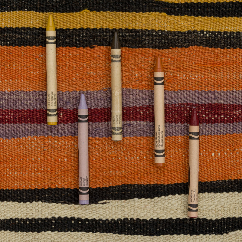 Vintage Turkish Kilim Rug - 8' 11" x 8' 8" (107" x 104") - K0085940