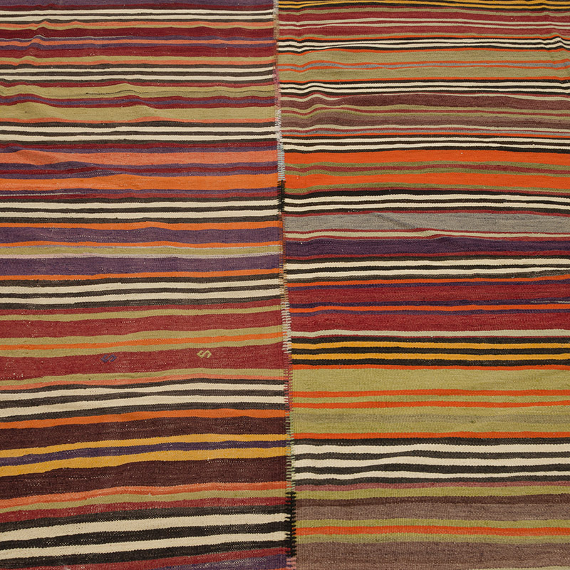 Alfombra Vintage Kilim Turca - 286 cm x 308 cm - K0085943