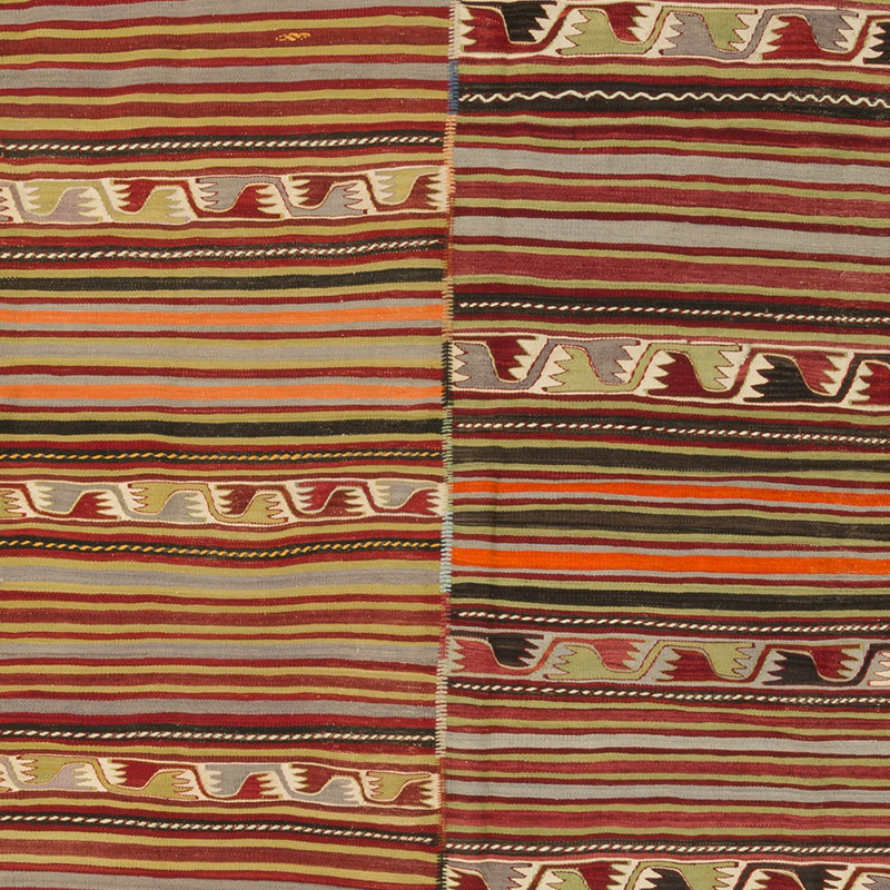 Alfombra Vintage Kilim Turca - 293 cm x 306 cm - K0085945
