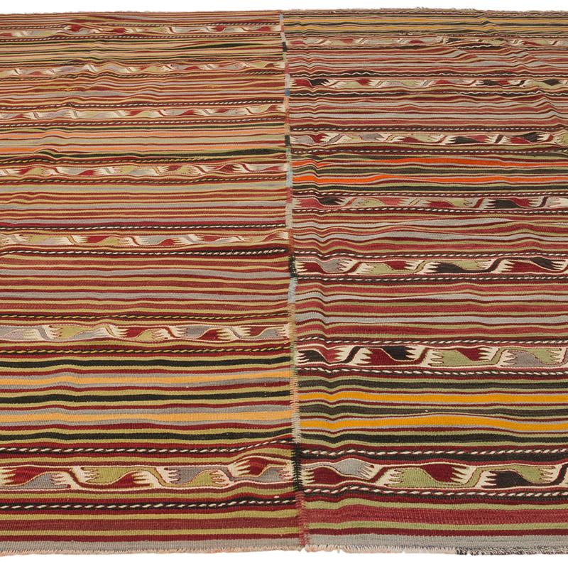 Alfombra Vintage Kilim Turca - 293 cm x 306 cm - K0085945