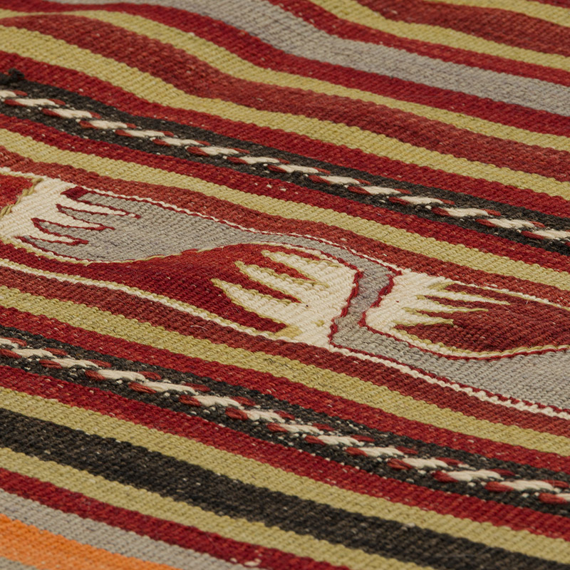Alfombra Vintage Kilim Turca - 293 cm x 306 cm - K0085945