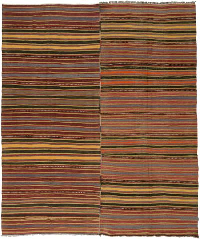Alfombra Vintage Kilim Turca - 282 cm x 337 cm