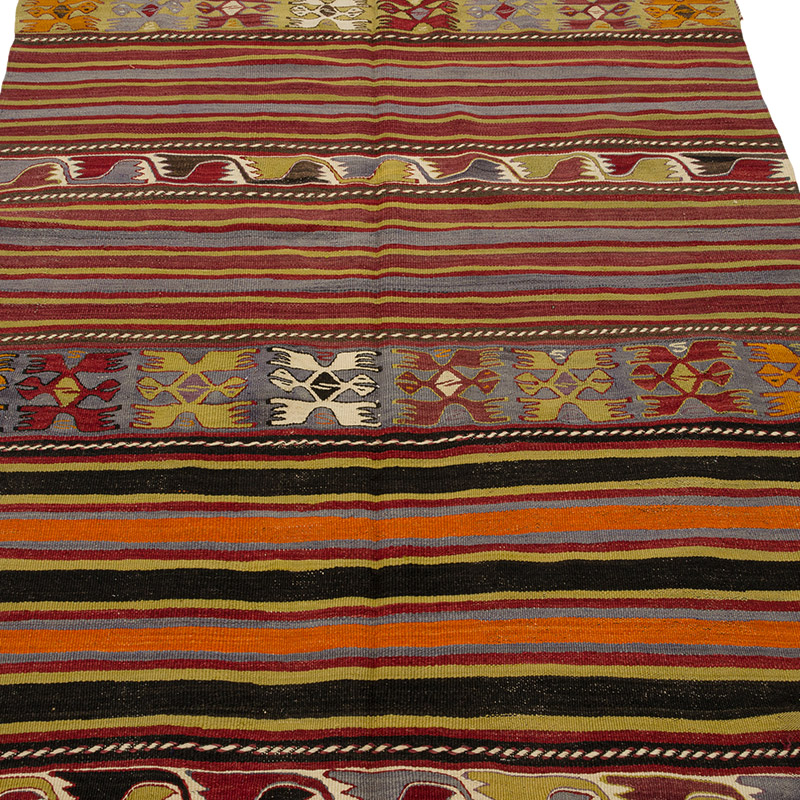 Alfombra Konya Kilim Vintage - 130 cm x 275 cm - K0085955