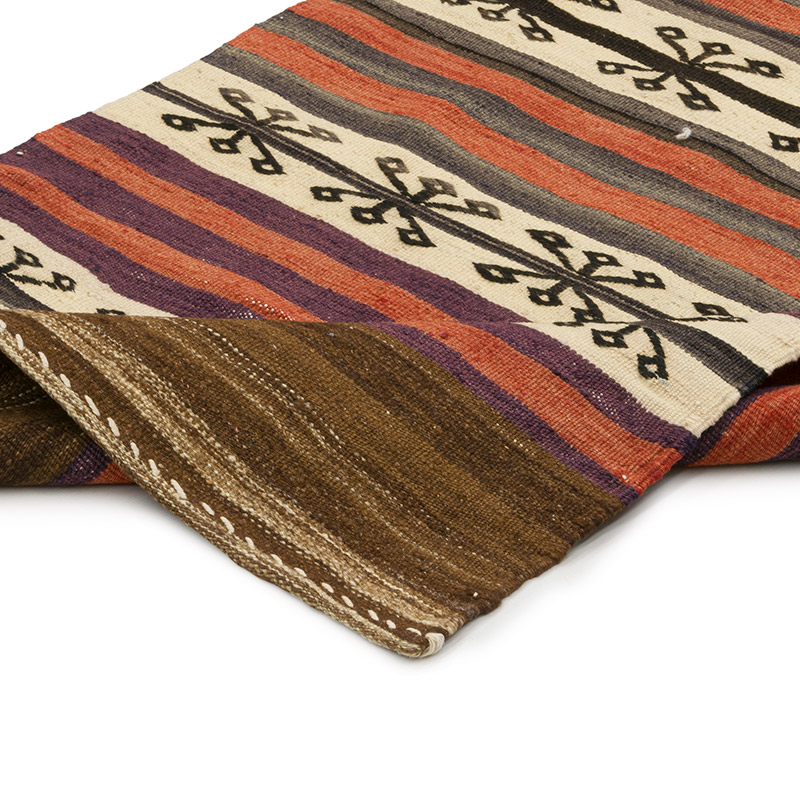 Vintage Turkish Kilim Runner - 2' 3" x 9' 1" (27" x 109") - K0085956
