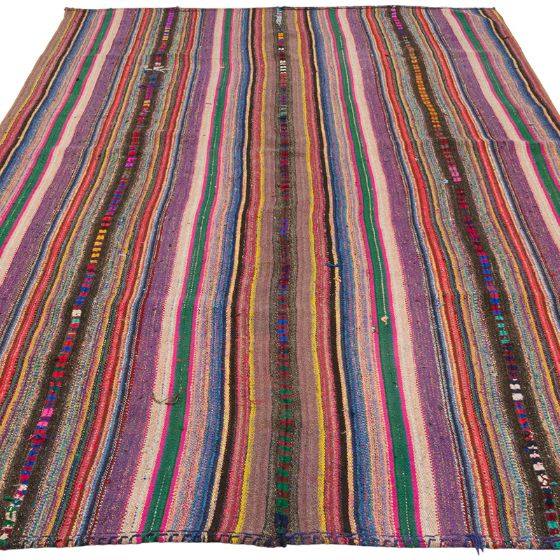 Alfombra Vintage Anatolian Kilim - 161 cm x 284 cm - K0085962