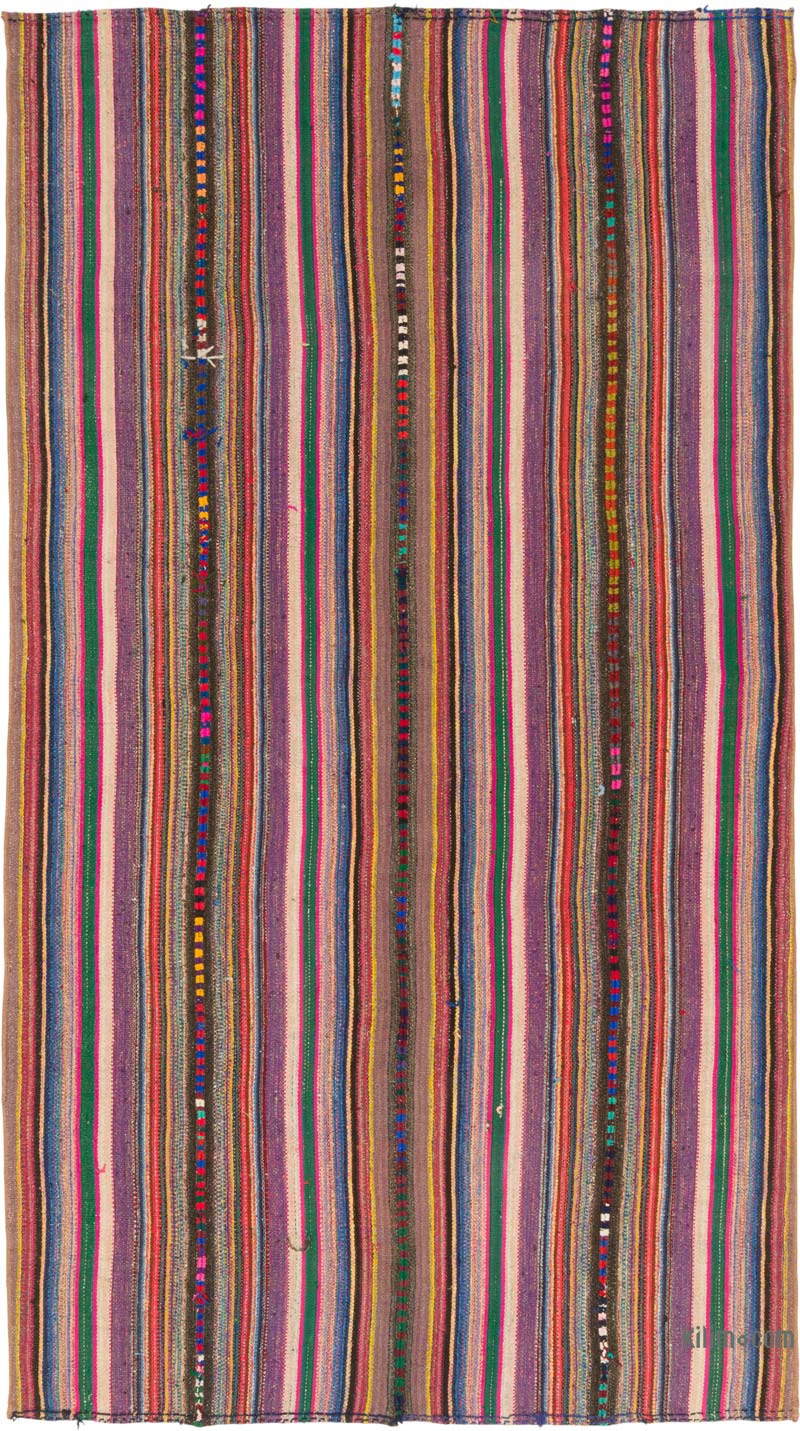 Alfombra Vintage Anatolian Kilim - 161 cm x 284 cm - K0085962