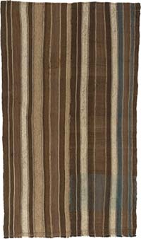 Vintage Anatolian Kilim Rug - 6' 6" x 10' 10" (78" x 130")