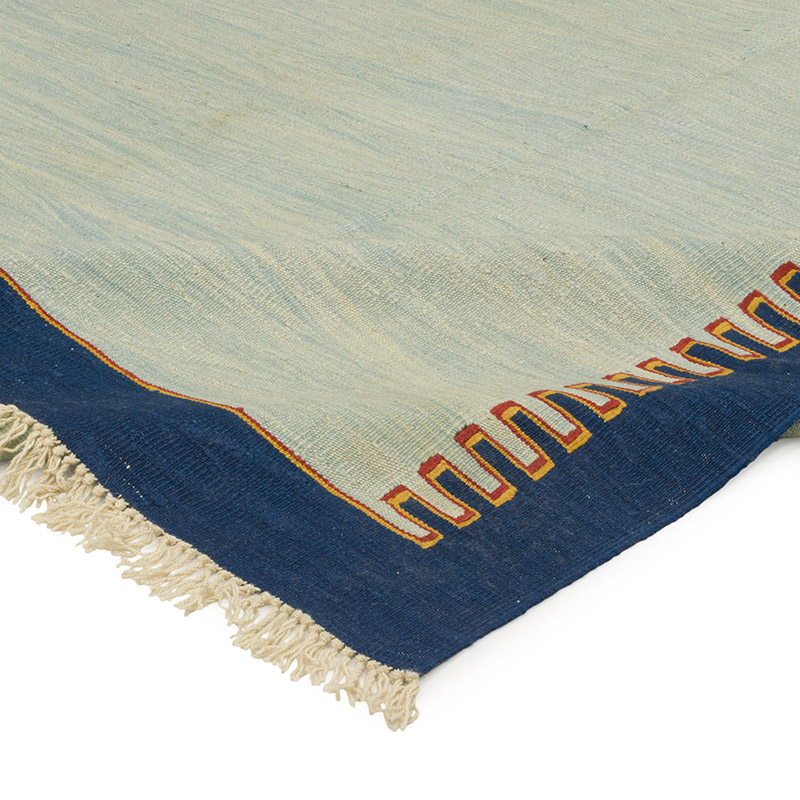 New Handwoven Turkish Kilim Rug - 6' 4" x 7' 3" (76" x 87") - K0085973