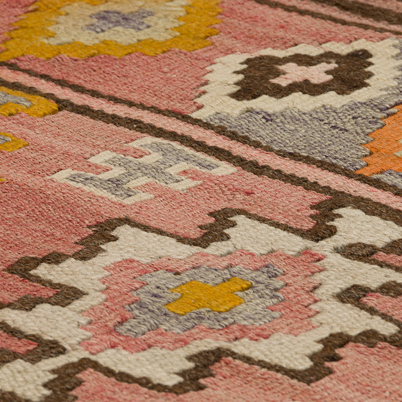 Vintage Bayburt Kilimi - 170 cm x 207 cm - K0085974
