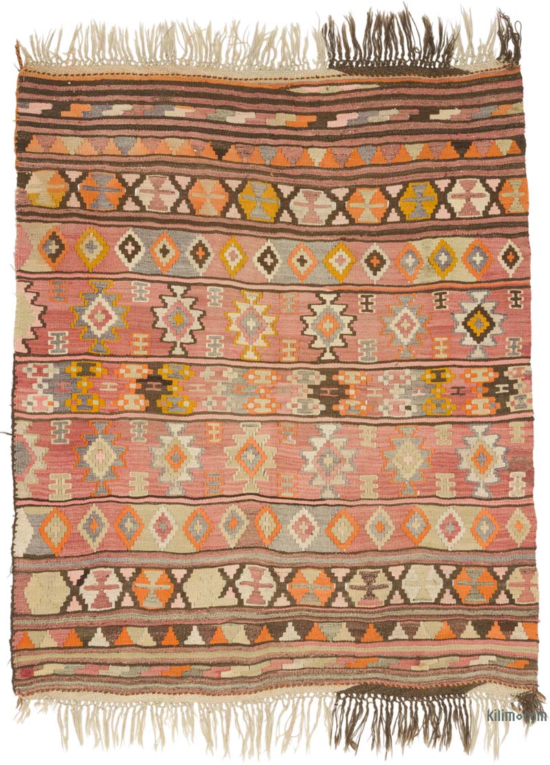 Vintage Bayburt Kilimi - 170 cm x 207 cm - K0085974