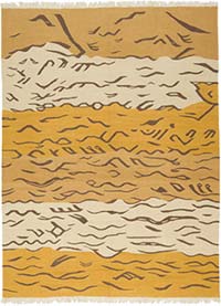 New Handwoven Turkish Kilim Rug - 8' 5" x 11' 1" (101" x 133")