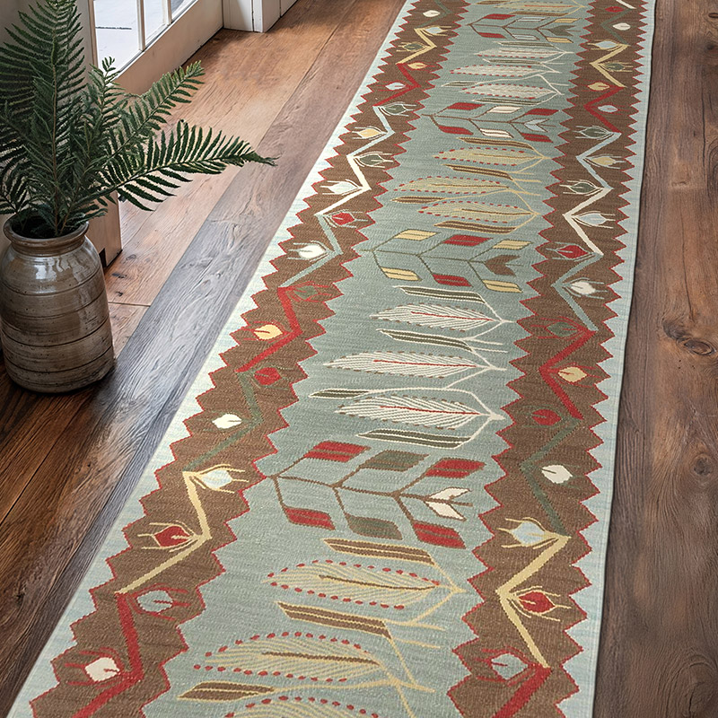 Corredor Nueva Alfombra Turca Kilim - 84 cm x 335 cm - K0085980
