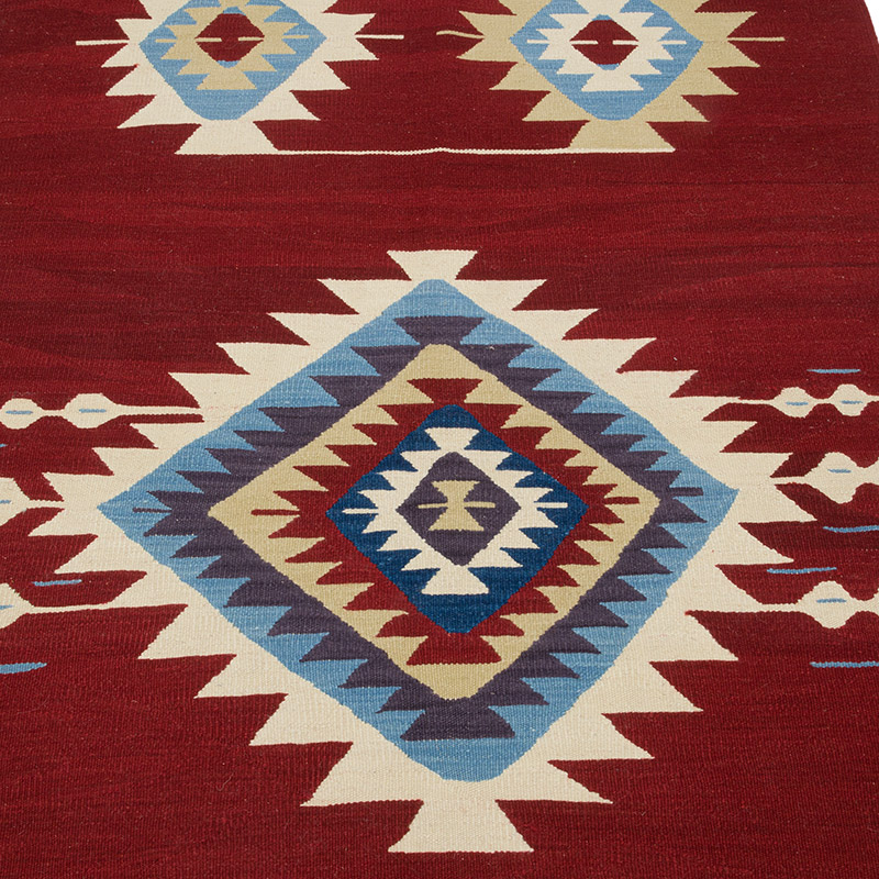 Yeni Kök Boya El Dokuma Kilim - 120 cm x 205 cm - K0085981