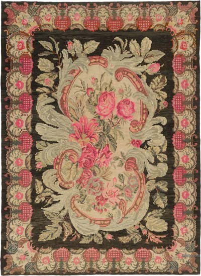 Alfombra Vintage Moldovan Kilim