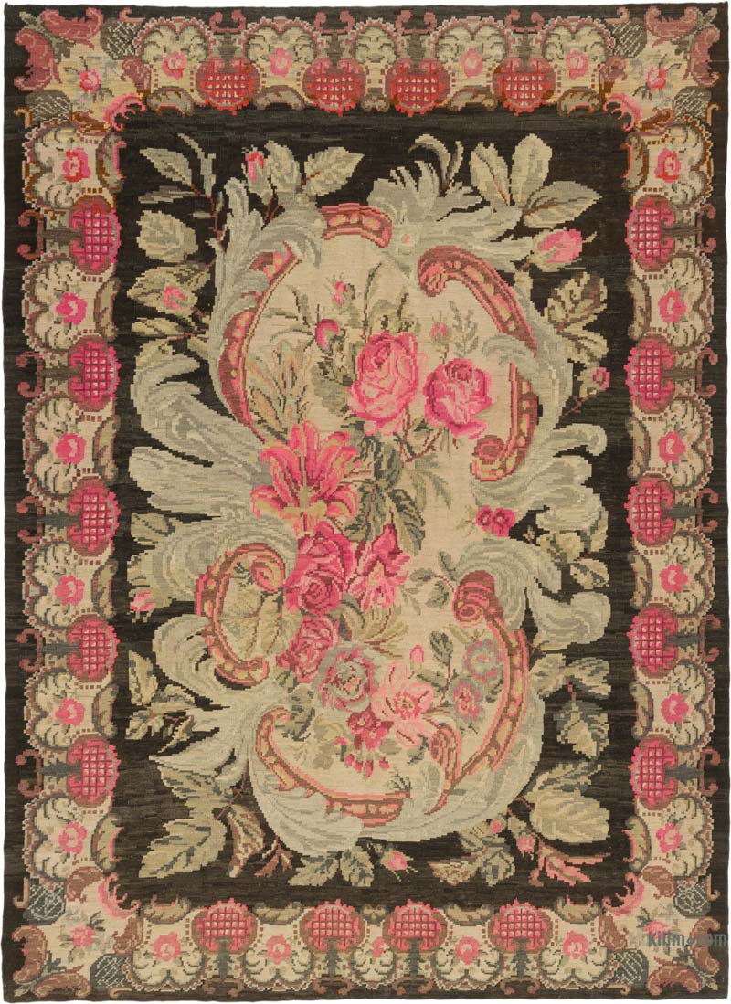 Alfombra Vintage Moldovan Kilim - K0085985