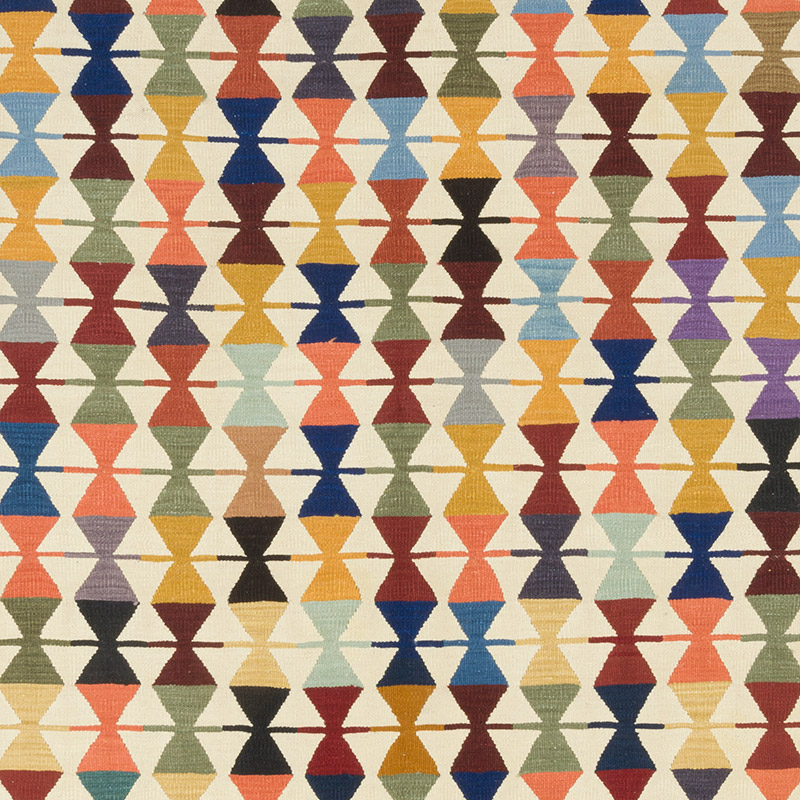 New Handwoven Turkish Kilim Rug - 5' 9" x 8' 4" (69" x 100") - K0085990