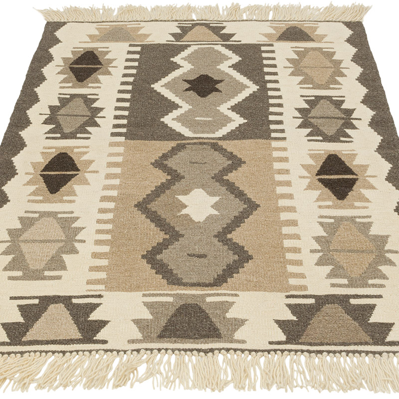 New Handwoven Turkish Kilim Rug - 3'  x 4'  (36" x 48") - K0085992