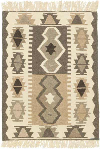 Nueva Alfombra Turca Kilim - 92 cm x 123 cm