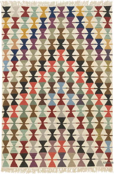 Yeni Kök Boya El Dokuma Kilim - 124 cm x 180 cm