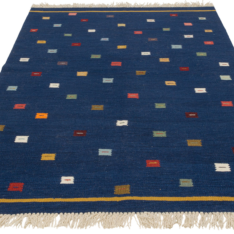 Yeni Kök Boya El Dokuma Kilim - 122 cm x 186 cm - K0085996