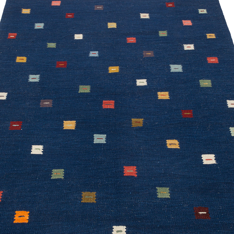 Yeni Kök Boya El Dokuma Kilim - 122 cm x 186 cm - K0085996