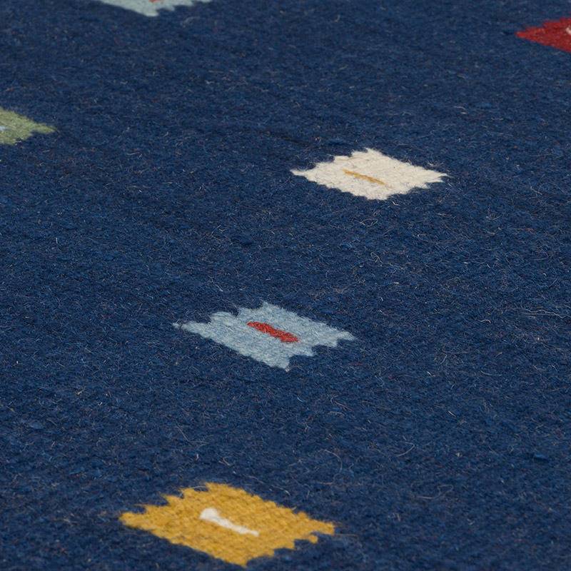 Yeni Kök Boya El Dokuma Kilim - 122 cm x 186 cm - K0085996