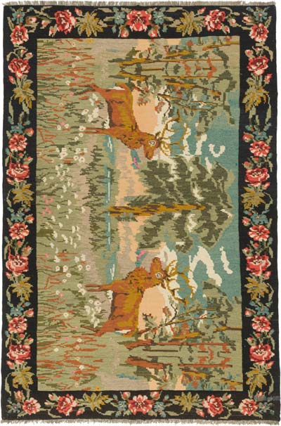 Vintage Moldova Kilimi