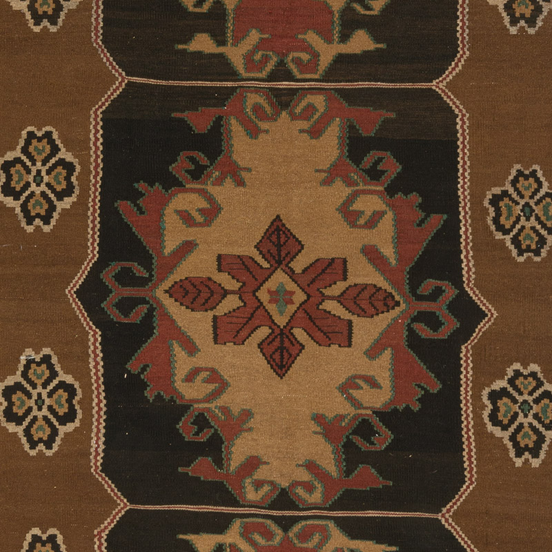 Vintage Kars Kilim Rug - 6' 7" x 11' 11" (79" x 143") - K0085999