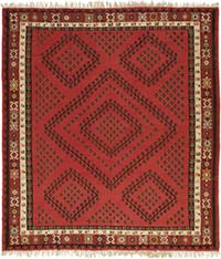 Antique Sharkoy Kilim Rug - 11' 11" x 13' 4" (143" x 160")