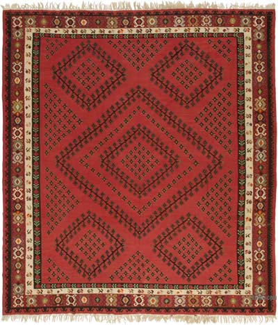 Antique Sharkoy Kilim Rug - 11' 11" x 13' 4" (143" x 160")