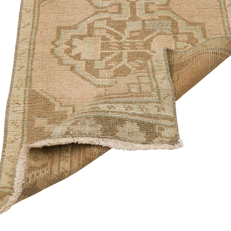 Alfombra Vintage Turca Anudada a Mano - 44 cm x 80 cm - K0086003