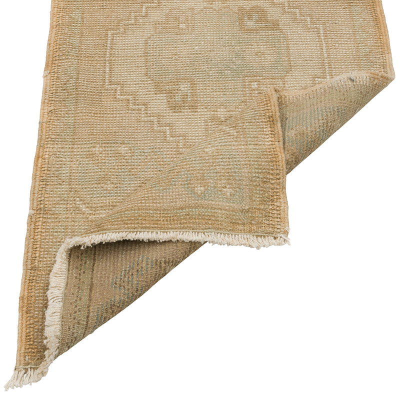 Vintage Turkish Hand-Knotted Rug - 1' 6" x 2' 11" (18" x 35") - K0086005
