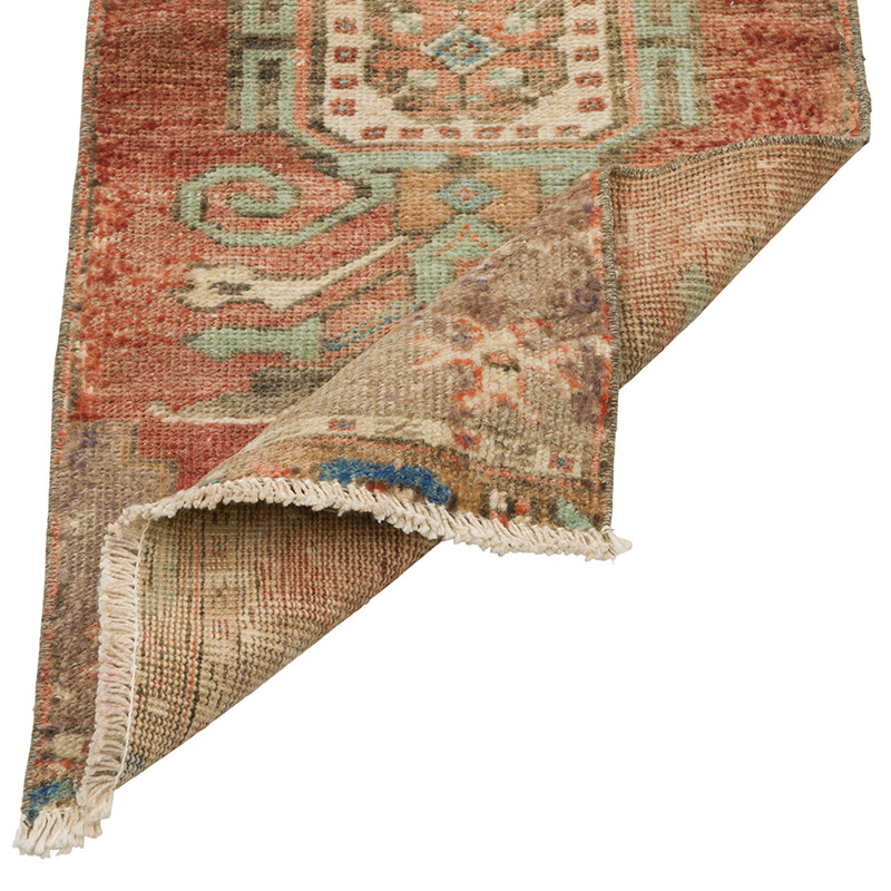 Vintage Turkish Hand-Knotted Rug - 1' 3" x 3' 1" (15" x 37") - K0086022