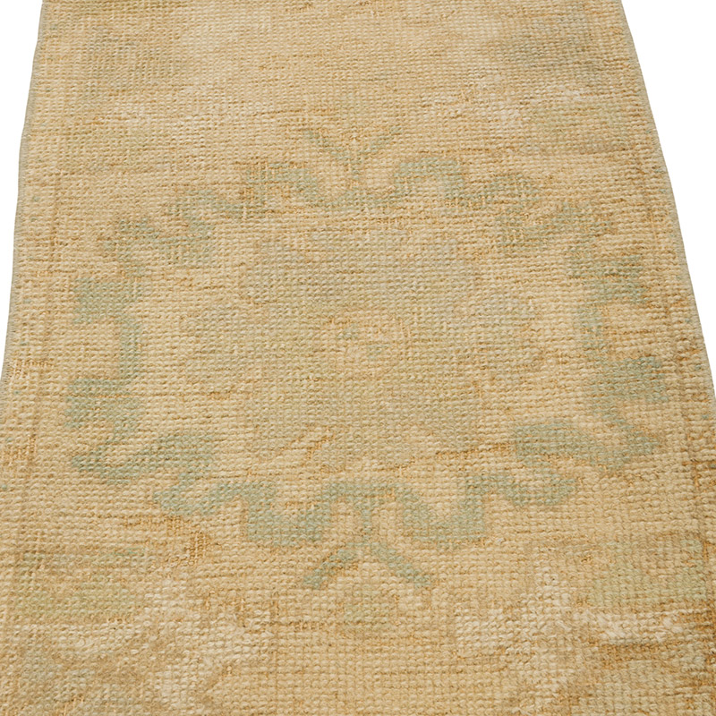 Vintage Turkish Hand-Knotted Rug - 1' 5" x 2' 8" (17" x 32") - K0086036