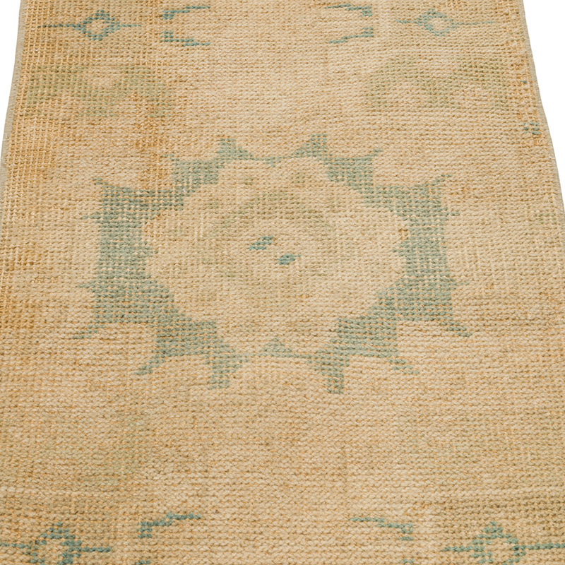 Alfombra Vintage Turca Anudada a Mano - 46 cm x 92 cm - K0086037